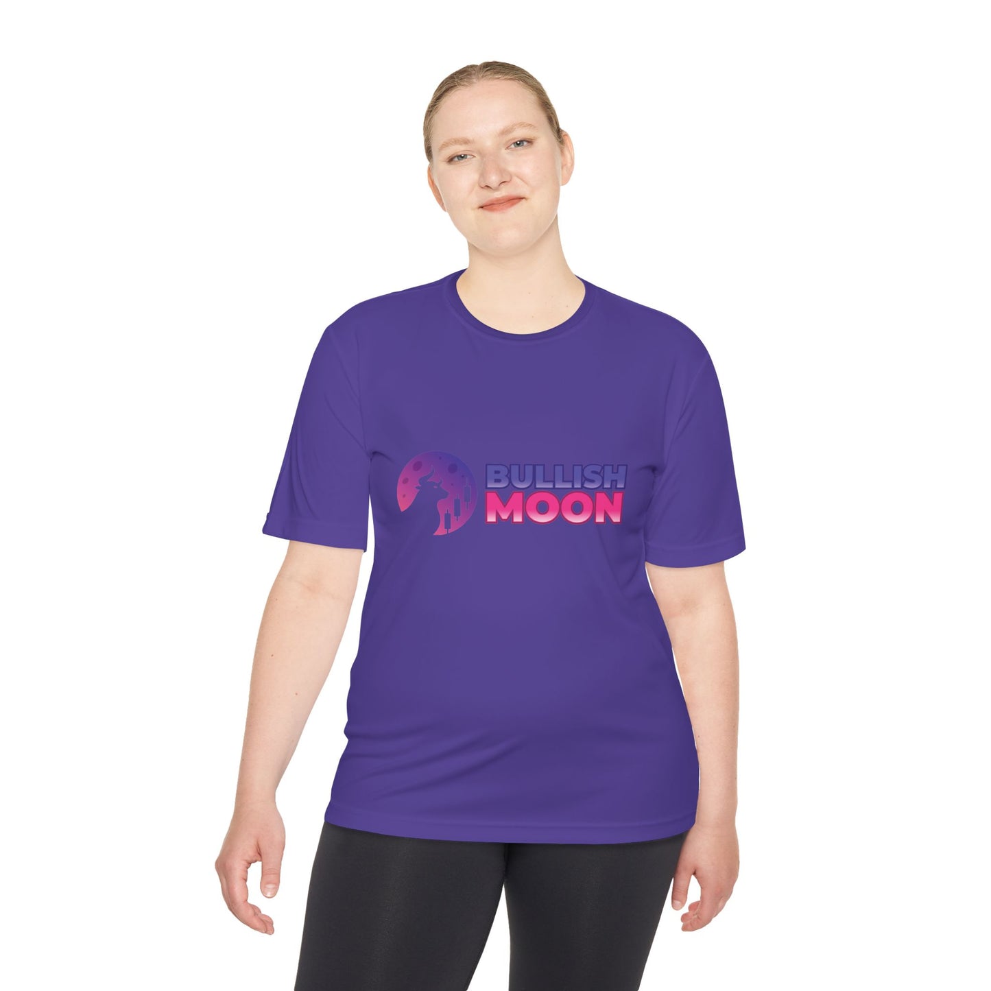 Bullish Moon Unisex Moisture Wicking Tee