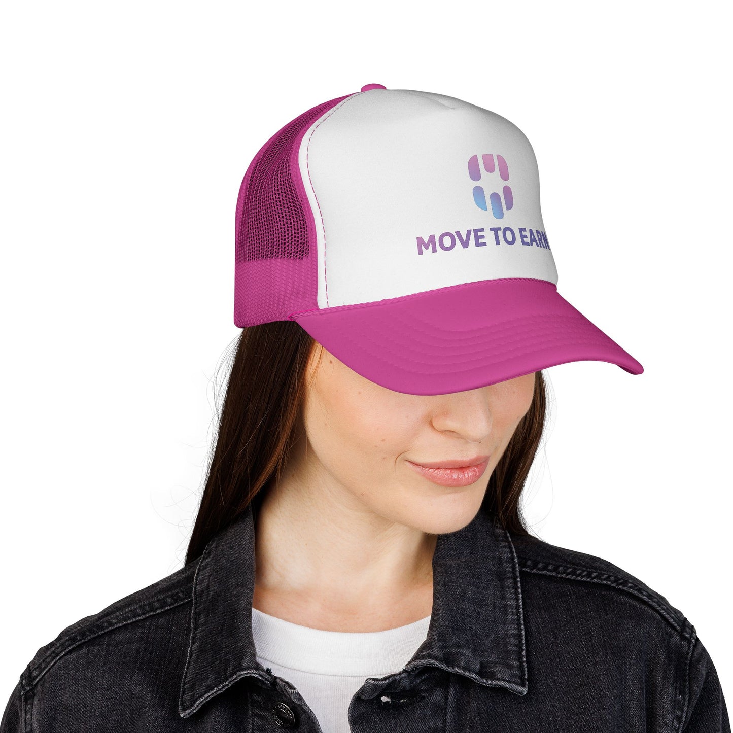 🧢 MoveQuest “Move to Earn” Trucker Hat