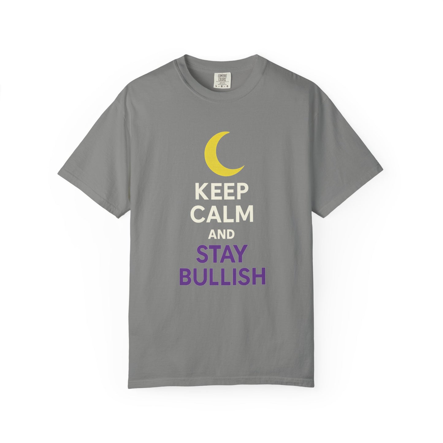 Bullish Moon Unisex Keep Calm T-Shirt
