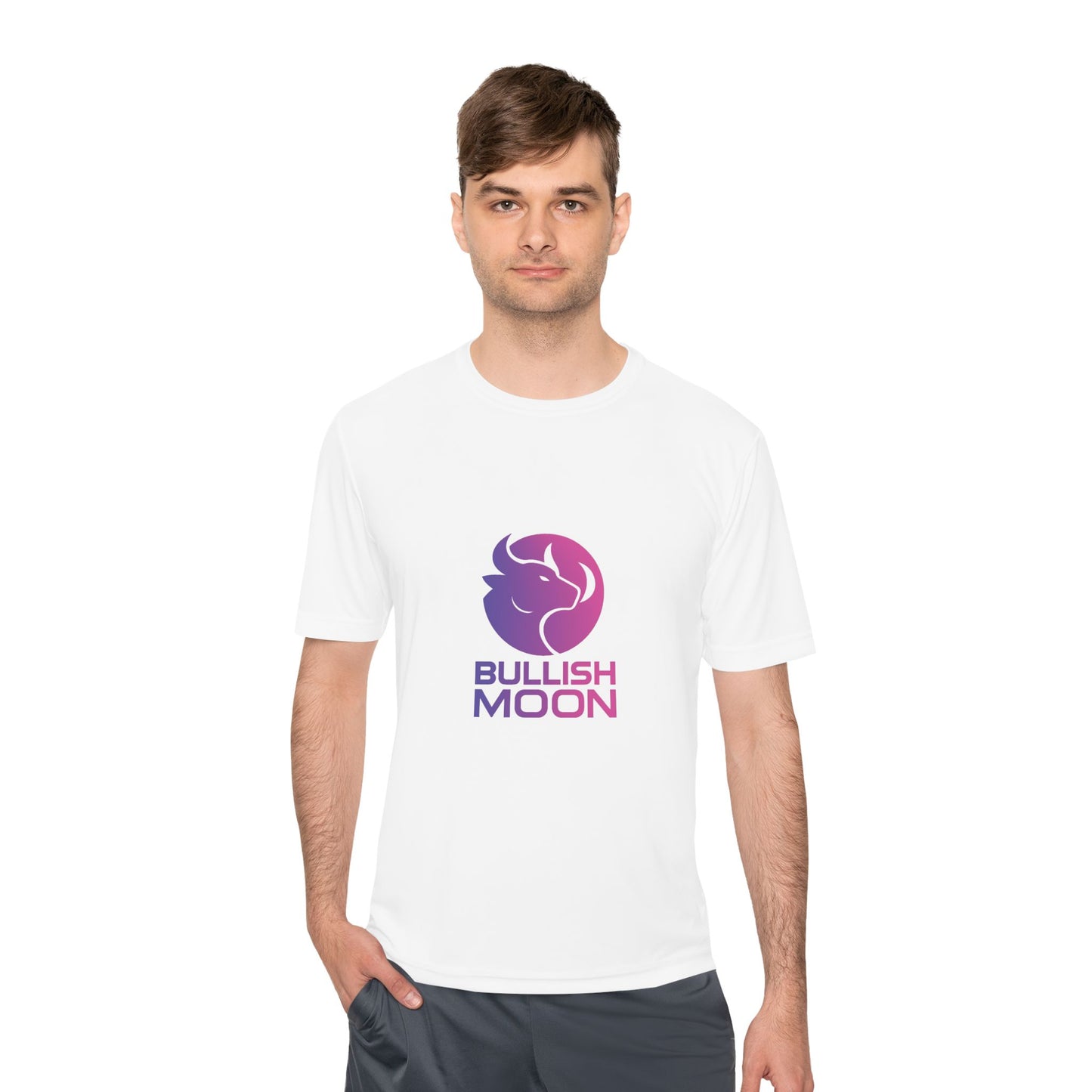 Bullish Moon Unisex Moisture Wicking Tee