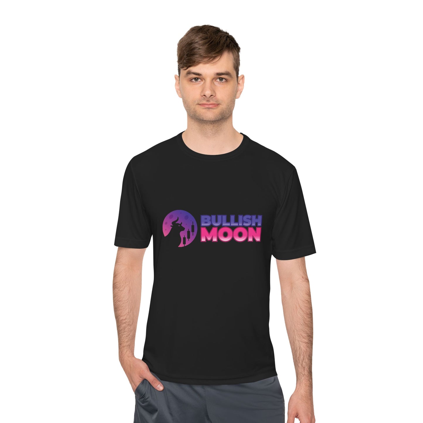 Bullish Moon Unisex Moisture Wicking Tee